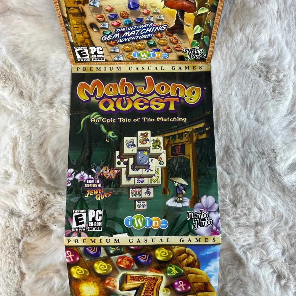 Mumbo Jumbo Premium 6 Pack Games Luxor 2 Jewel Quest PC CD ROM